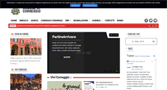 Desktop Screenshot of comune.correggio.re.it